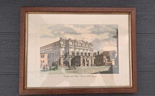 Quadretto teatro alla Scala di Milano 18 x 25