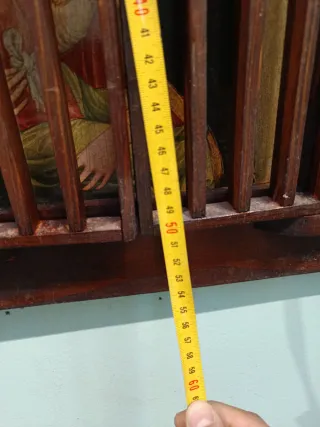 Tavernacolo in legno pino noce