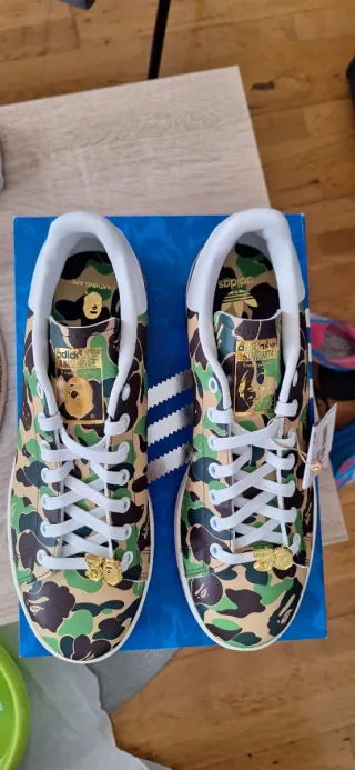Adidas Stan Smith x BAPE Talla 44