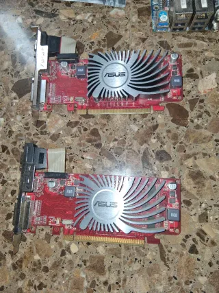 Lote piezas PC: Placa base, GPU, HDD, Fuente