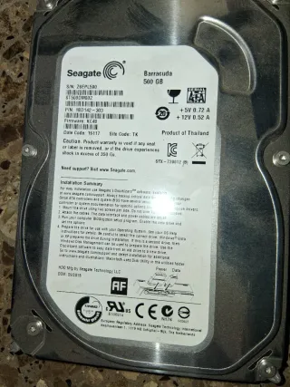 Lote piezas PC: Placa base, GPU, HDD, Fuente