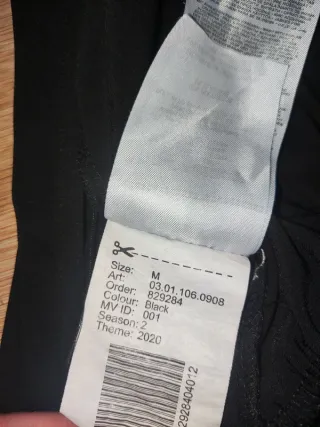 Top negro Amisu talla M