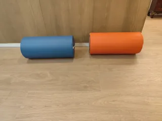 Cojin rodillo fisioterapia, osteopatía, masaje