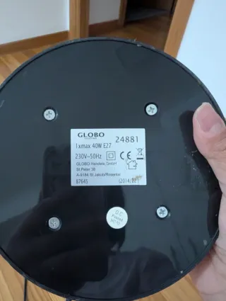 Flexo de escritorio blanco