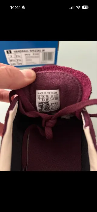 Zapatillas Adidas Spezial Granate