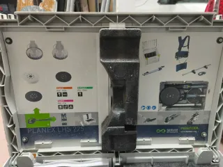 Equipo de lijado de paramentos festool planex.