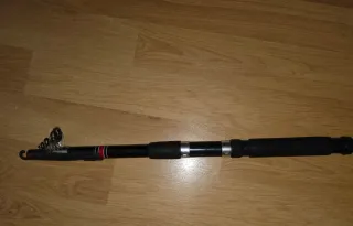 Caña de pescar telescópica