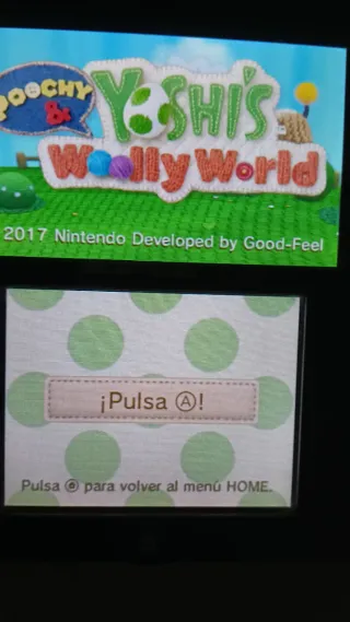 Yoshi's Woolly World 3DS