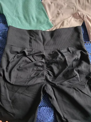 Shorts elásticos mujer
