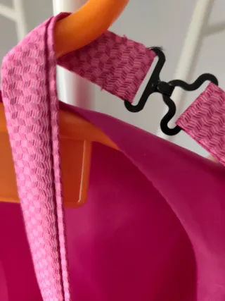 Chaleco de boda rosa y corbata