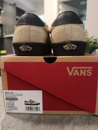 Vans Sport Low Beige/Negro