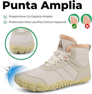 Botas Invierno MISHANSHA Mujer Beige