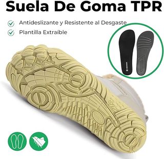 Botas Invierno MISHANSHA Mujer Beige