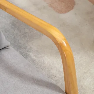 Butaca Nórdica Gris 61x78x76 cm