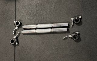 Discos Salter, barras y soporte