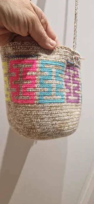 Bolso Wayuu Original Multicolor