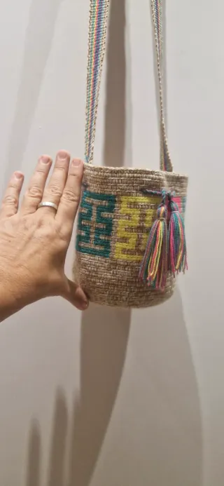 Bolso Wayuu Original Multicolor