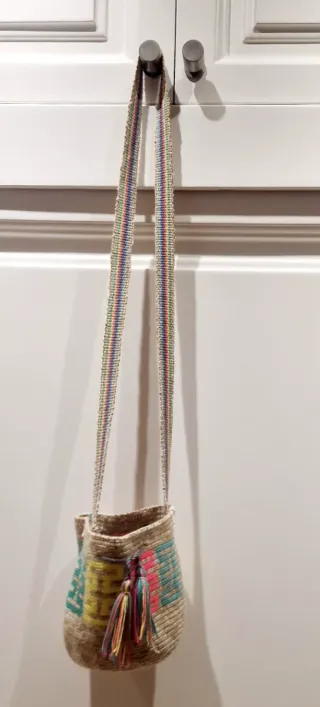 Bolso Wayuu Original Multicolor