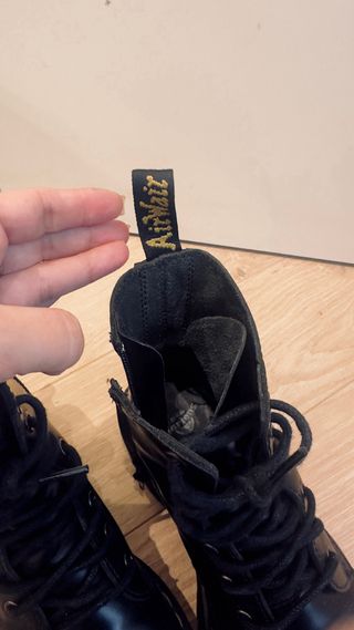 Botas Dr. Martens Plataforma Negras