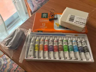 Set 12 Pinturas Acuarela 6ml