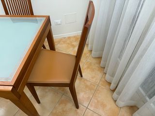 Tavolo Calligaris ciliegio massello allungabile