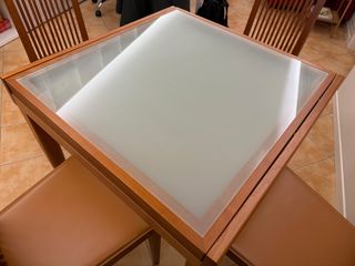 Tavolo Calligaris ciliegio massello allungabile