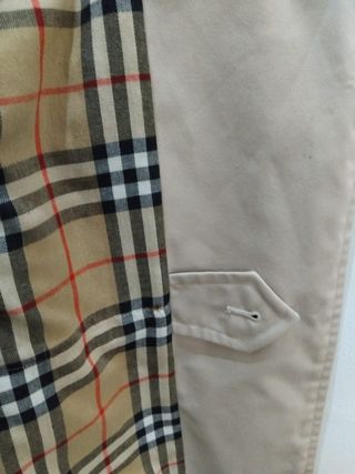 Gabardina Lujo Vintage Mujer Beige