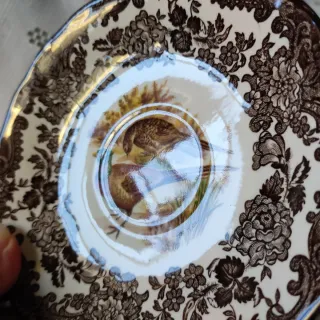 🇬🇧 Set Tè Royal Worcester Palissy con fagiani