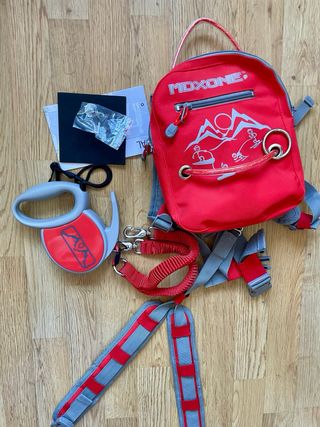 Mochila Seguridad Snowboard para peques.