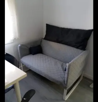 Divano a 2 posti Ikea Knopparp grigio