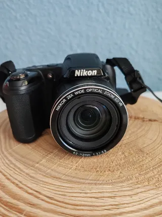 Cámara Nikon coolpix L 340 Negra