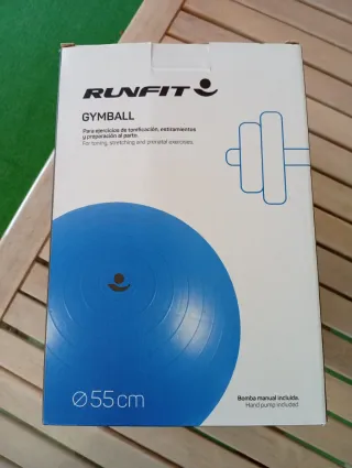 Balón de Pilates Gymball 55cm RUNFIT