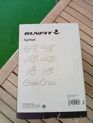 Balón de Pilates Gymball 55cm RUNFIT