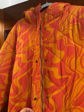 Plumífero largo. Talla XL