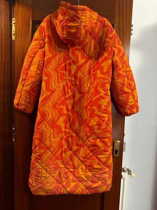 Plumífero largo. Talla XL