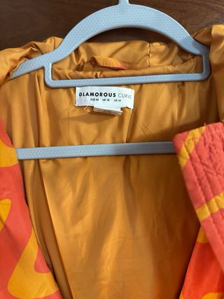 Plumífero largo. Talla XL