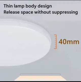 Plafón LED Techo 24W 6000K