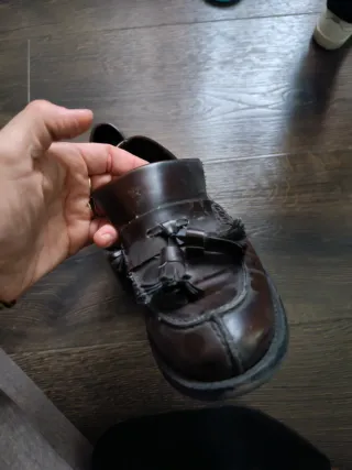 Zapatos Zara Marrones con Tassel