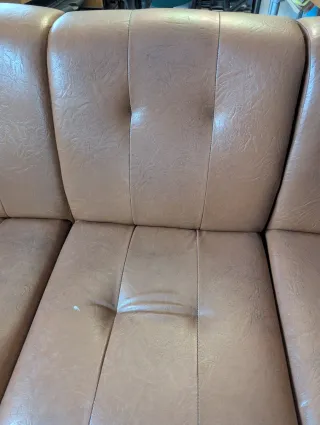 Butacas símil piel marrón (skay)