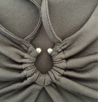 Top corto negro EVERLANE talla XS