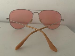 Gafas Ray-Ban Aviator Rosas Sin Usar