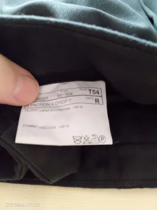 Traje de americana larga