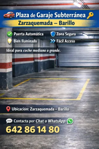 Plaza garaje