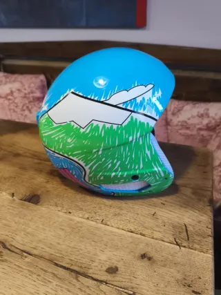 Casco Esquí Niños Shred Azul