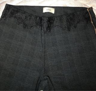 Pantaloni skinny Oltre fantasia pied de poule tg40