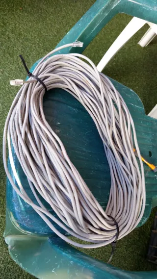 Cavo di rete/telefono CAT 5. 70 metri