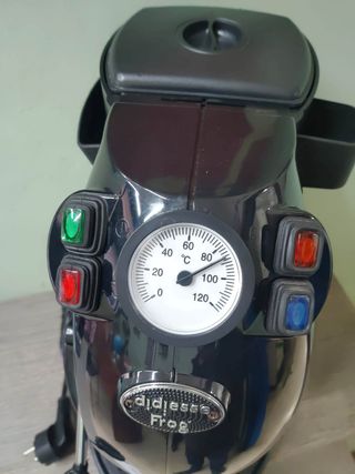 Macchina Caffè Frog Nera UNICA ESE 44 + Accessori