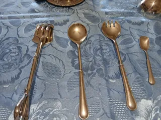 Set posate e zuccheriere vintage Acciaierie Varia