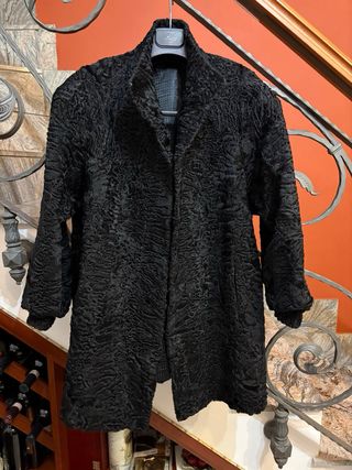 Cappotto donna lana agnello autentico vintage chic