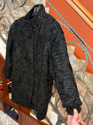 Cappotto donna lana agnello autentico vintage chic